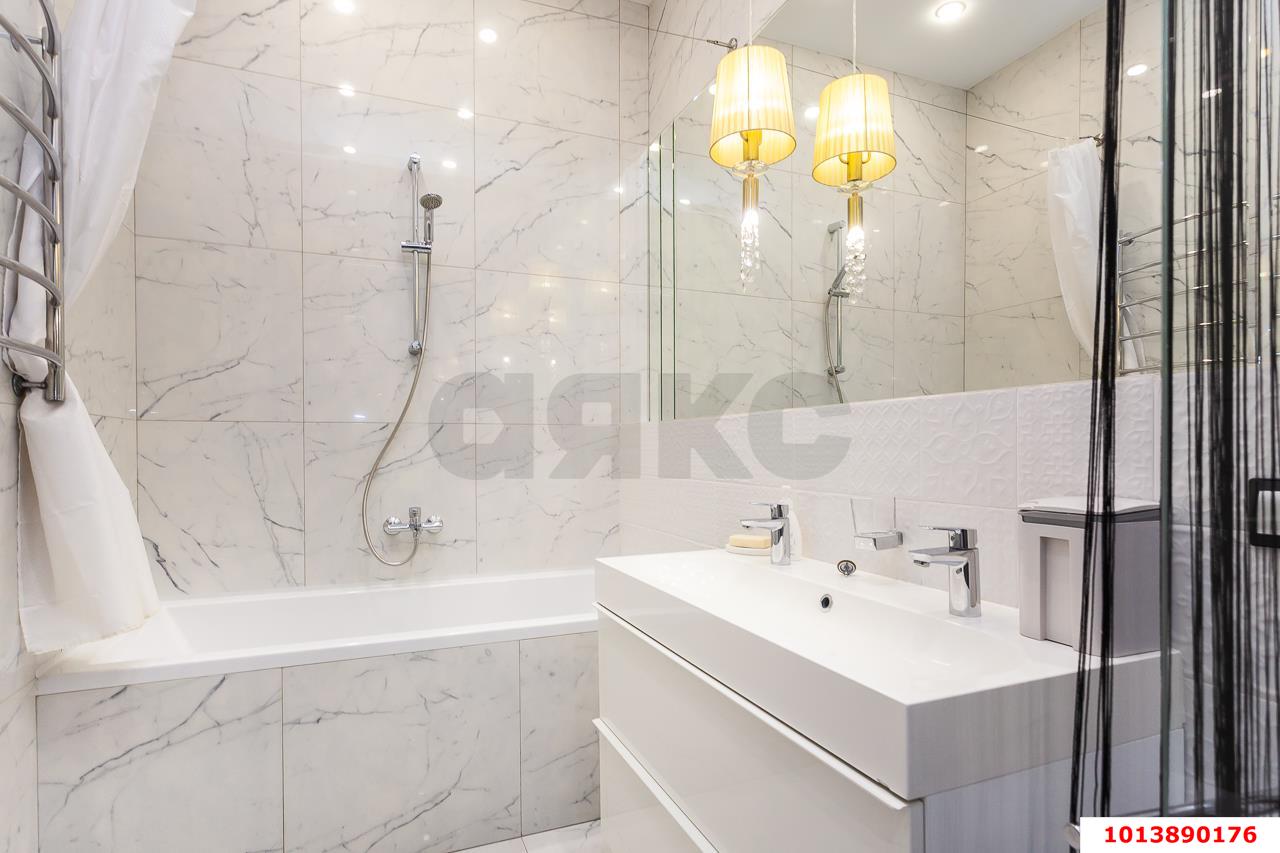 Фото №14: 3-комнатная квартира 99 м² - Краснодар, Прикубанский внутригородской округ, Фестивальный, Солнечный, мкр. ЖК Янтарный 3, пр-кт Константина Образцова, 4к2