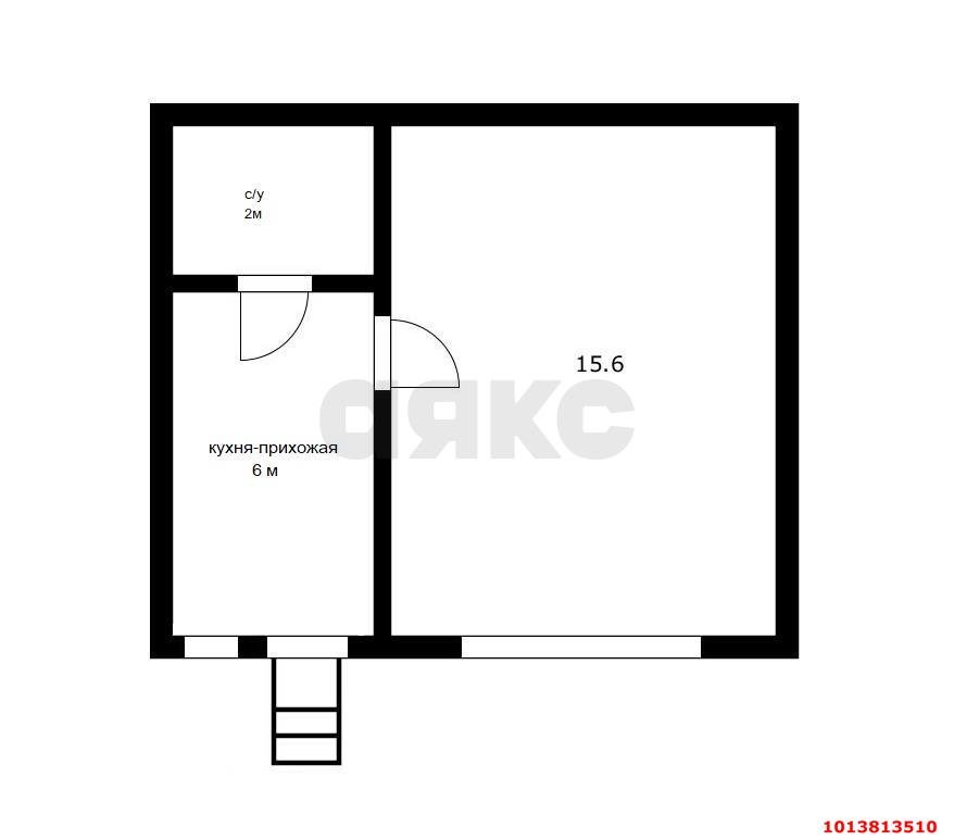 Фото №11: 1-комнатная квартира 25 м² - Краснодар, Центральный, ул. Митрофана Седина, 24