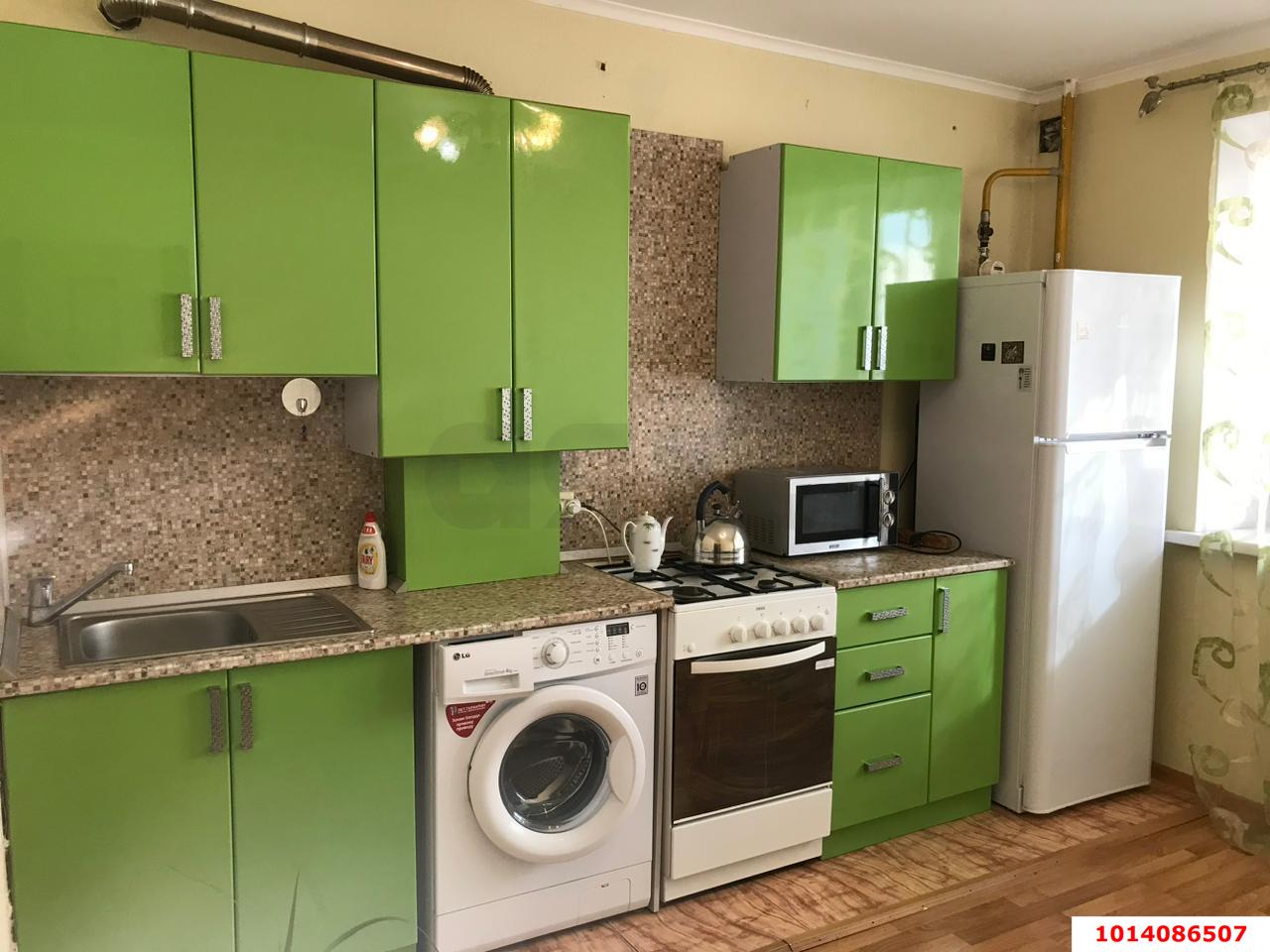 Фото №1: 1-комнатная квартира 42 м² - Яблоновский, квартал Кобцевой-1, ул. Кобцевой, 1к2