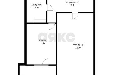 Фото №1: 1-комнатная квартира 35 м² - Краснодар, мкр. жилой комплекс Зеленодар, ул. имени М.П. Шемякина, 2