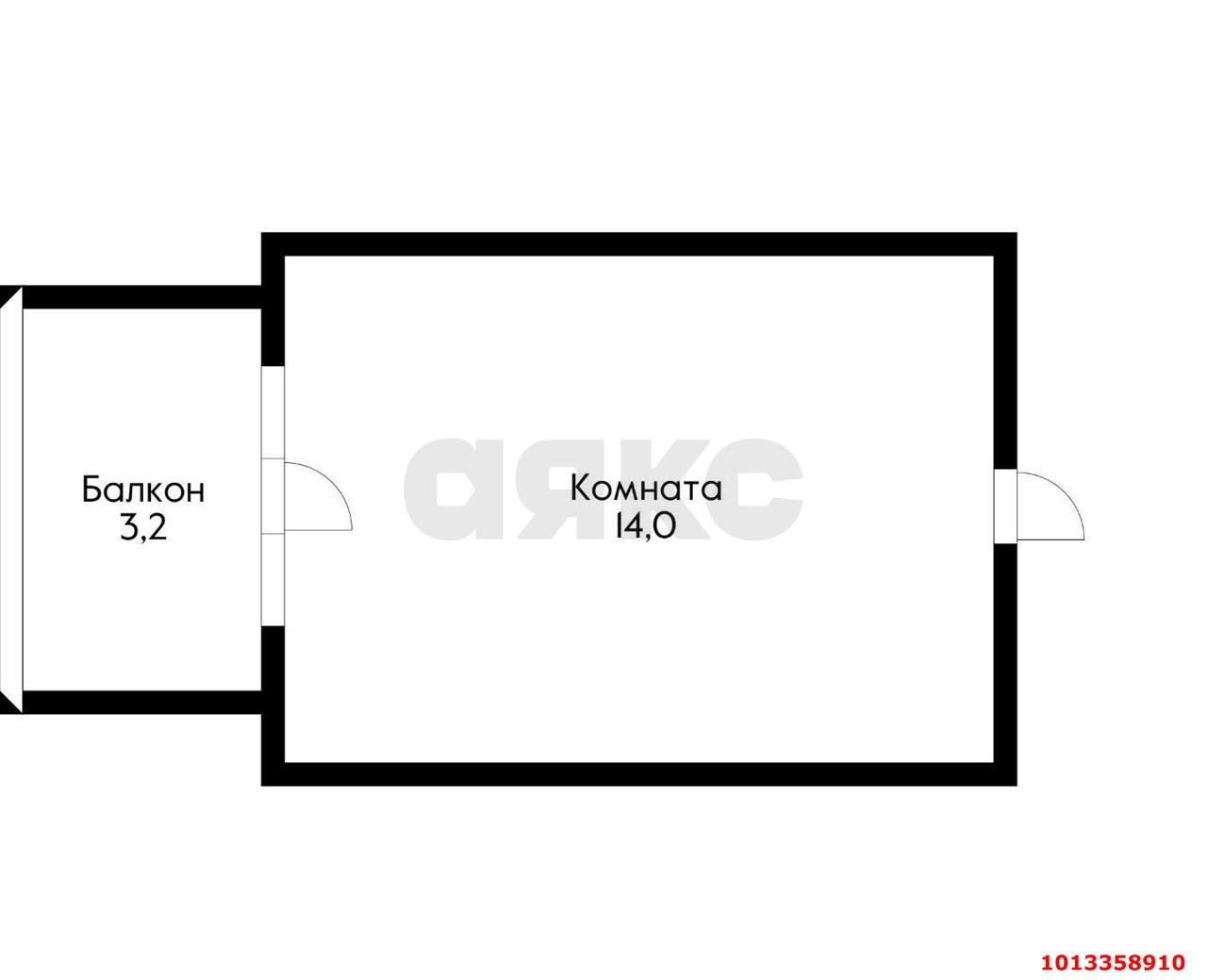 Фото №8: Комната 14 м² - Краснодар, Западный внутригородской округ, ул. Одесская, 25