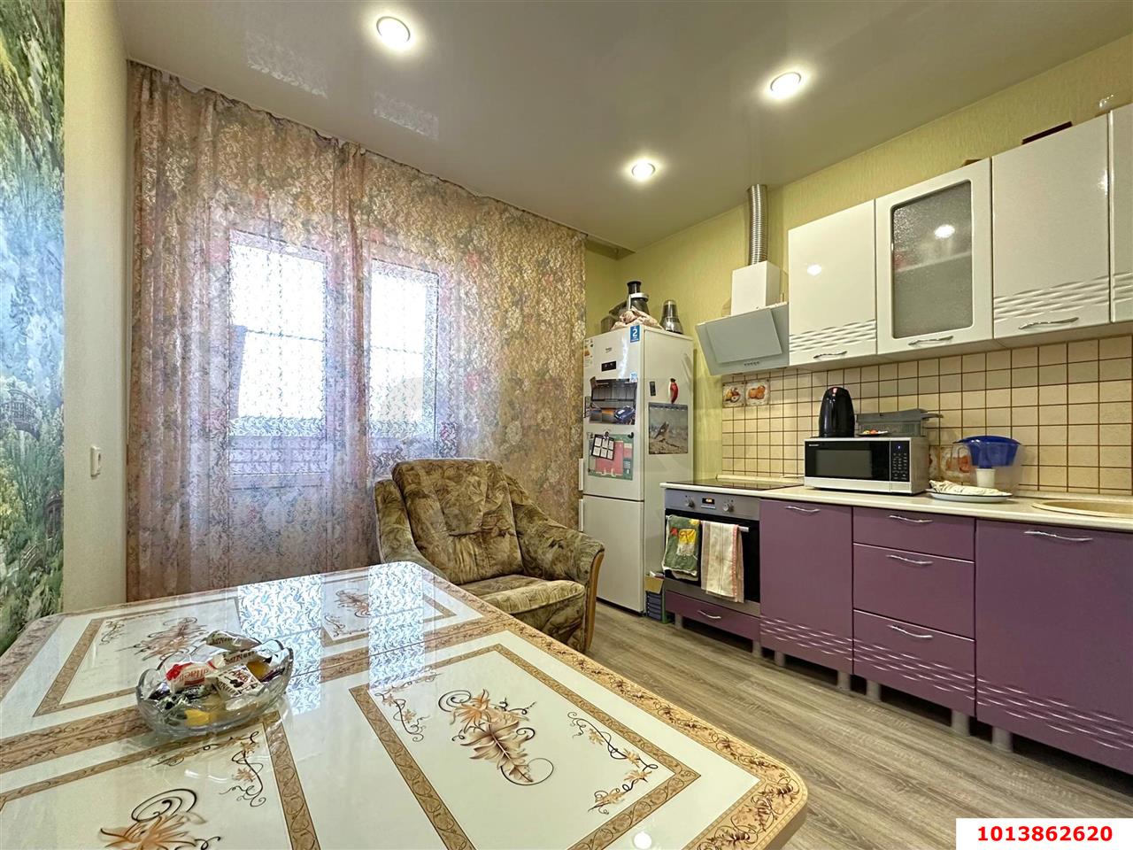 Фото №1: 1-комнатная квартира 38 м² - Краснодар, жилой комплекс Инсити-Парк, ул. Командорская, 1к1