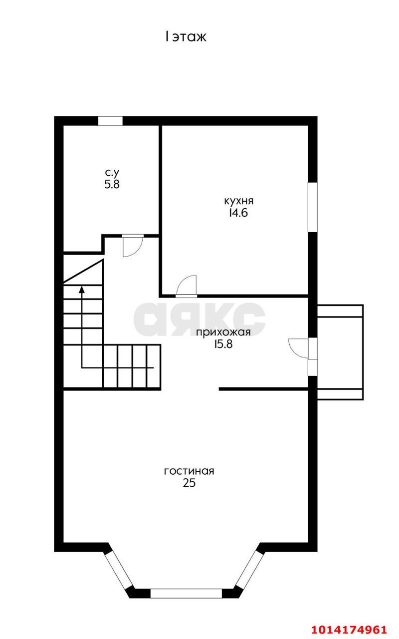 Фото №16: Дом 115 м² + 2 сот. - Яблоновский, мкр. Карасунский внутригородской округ, ул. Северная, 46/1