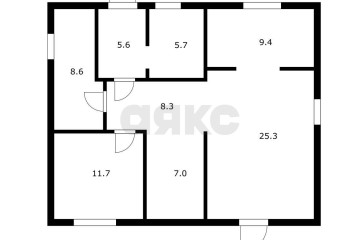 Фото №2: Дом 161 м² - Новобжегокай, ул. Хатита Махмуда, 16А