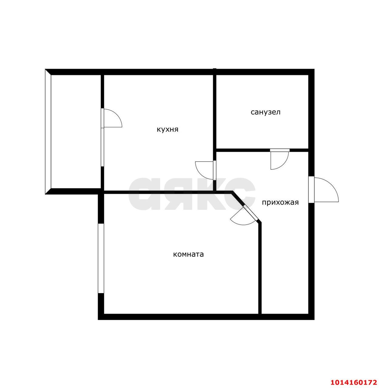 Фото №9: 1-комнатная квартира 34 м² - Краснодар, Калинино, ул. Уссурийская, 10