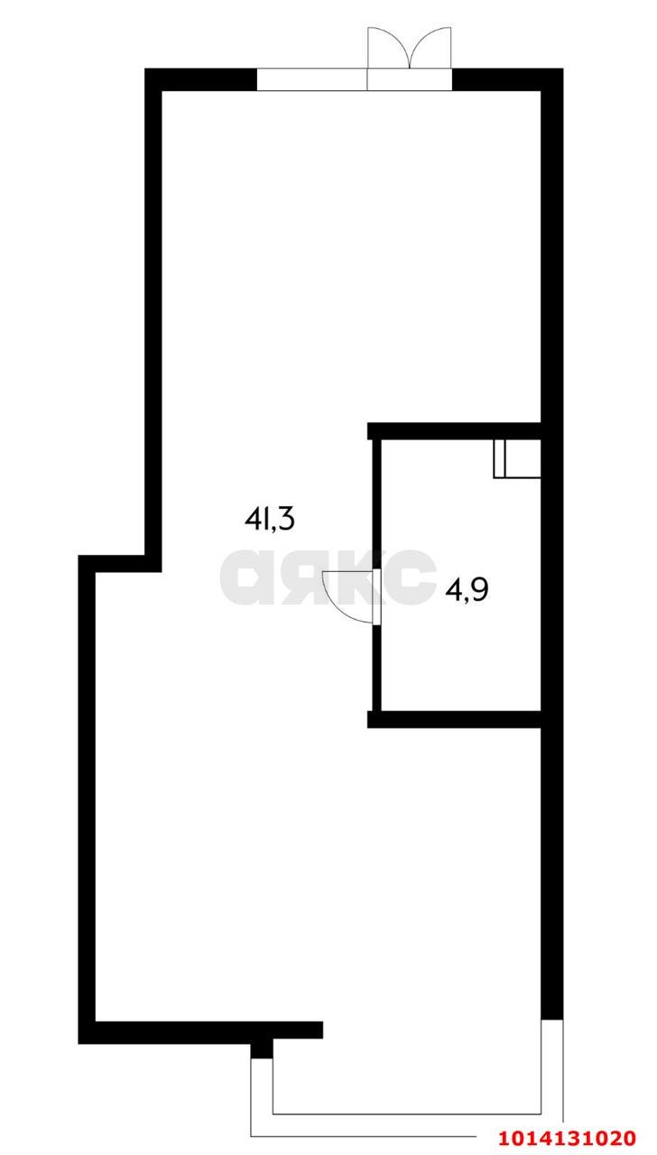 Фото №7: Торговое помещение 47 м² - Краснодар, жилой комплекс Дыхание, ул. Лётчика Позднякова, 2к8