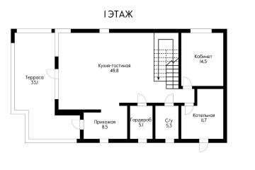 Фото №2: Дом 263 м² - Краснодар, мкр. Центральный, ул. Братьев Игнатовых, 175