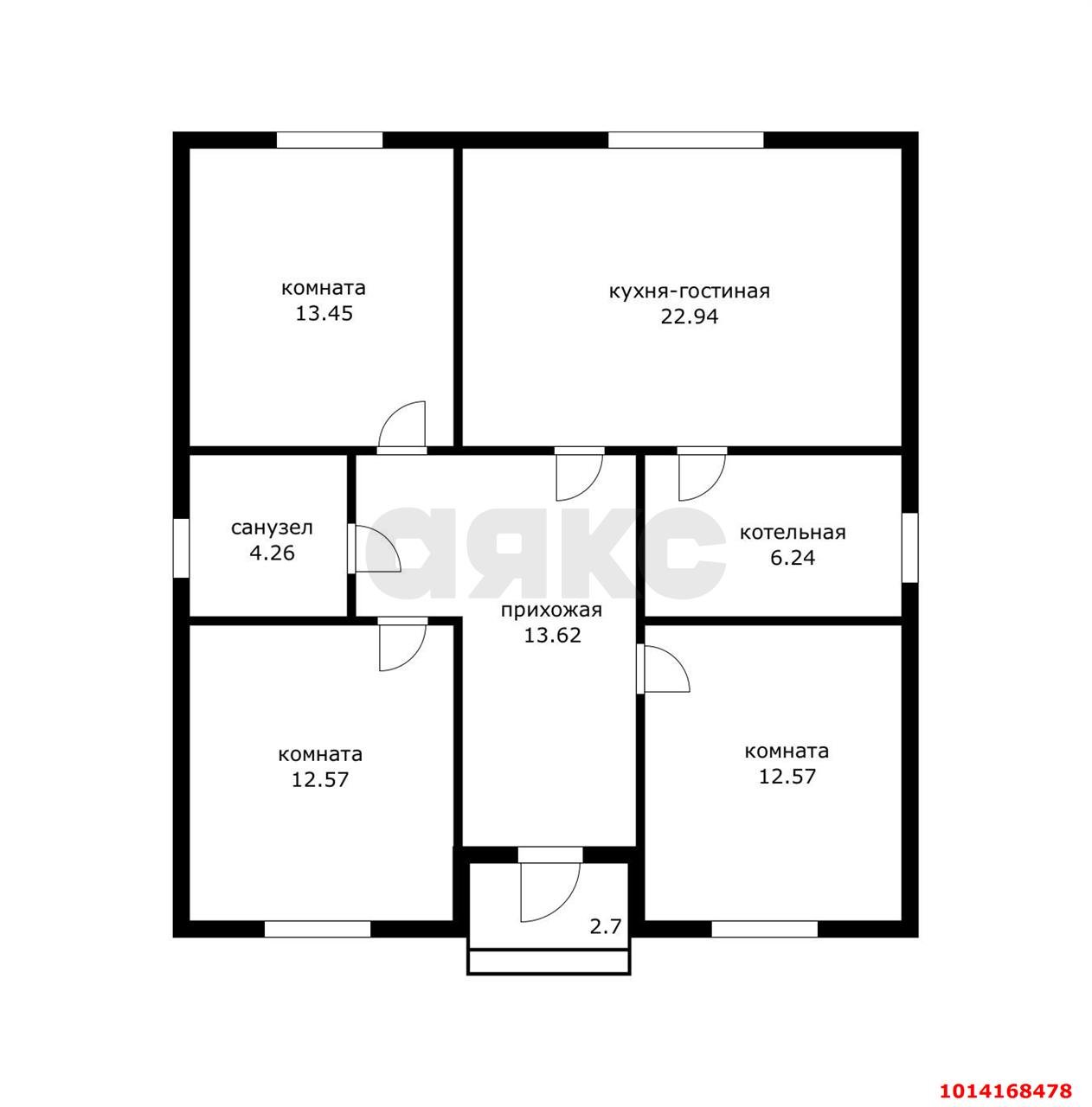 Фото №12: Дом 100 м² + 4.16 сот. - Платнировская, пер. Жеребкина, 18