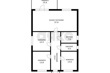 Фото №2: Дом 130 м² - Козет, мкр. Краевая Клиническая Больница, ул. Абадзехская, 12