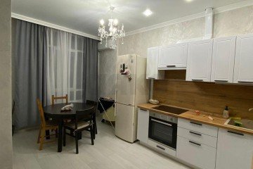 Фото №1: 1-комнатная квартира 46 м² - Краснодар, мкр. Фестивальный, ул. Сергея Михалёва, 21