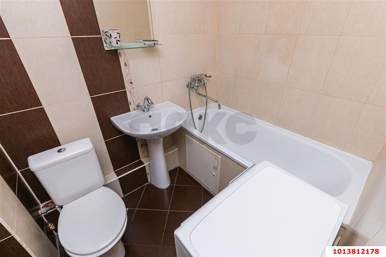 Фото №10: 1-комнатная квартира 33 м² - Краснодар, Гидростроителей, ул. Трудовой Славы, 8