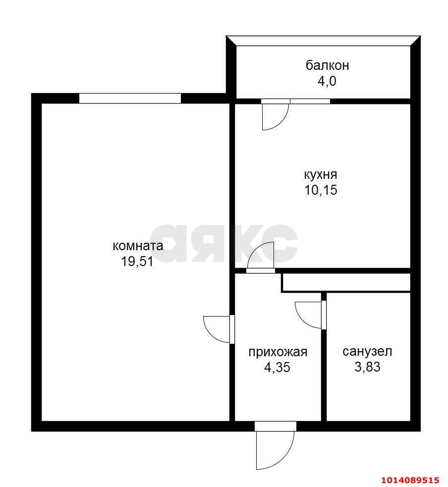 Фото №10: 1-комнатная квартира 42 м² - Краснодар, жилой комплекс 7 Вершин, ул. имени Снесарева, 10/1