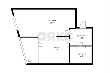 Фото №3: 1-комнатная квартира 43 м² - Краснодар, мкр. жилой комплекс Сказка Град, ул. имени В.Н. Мачуги, 166к1