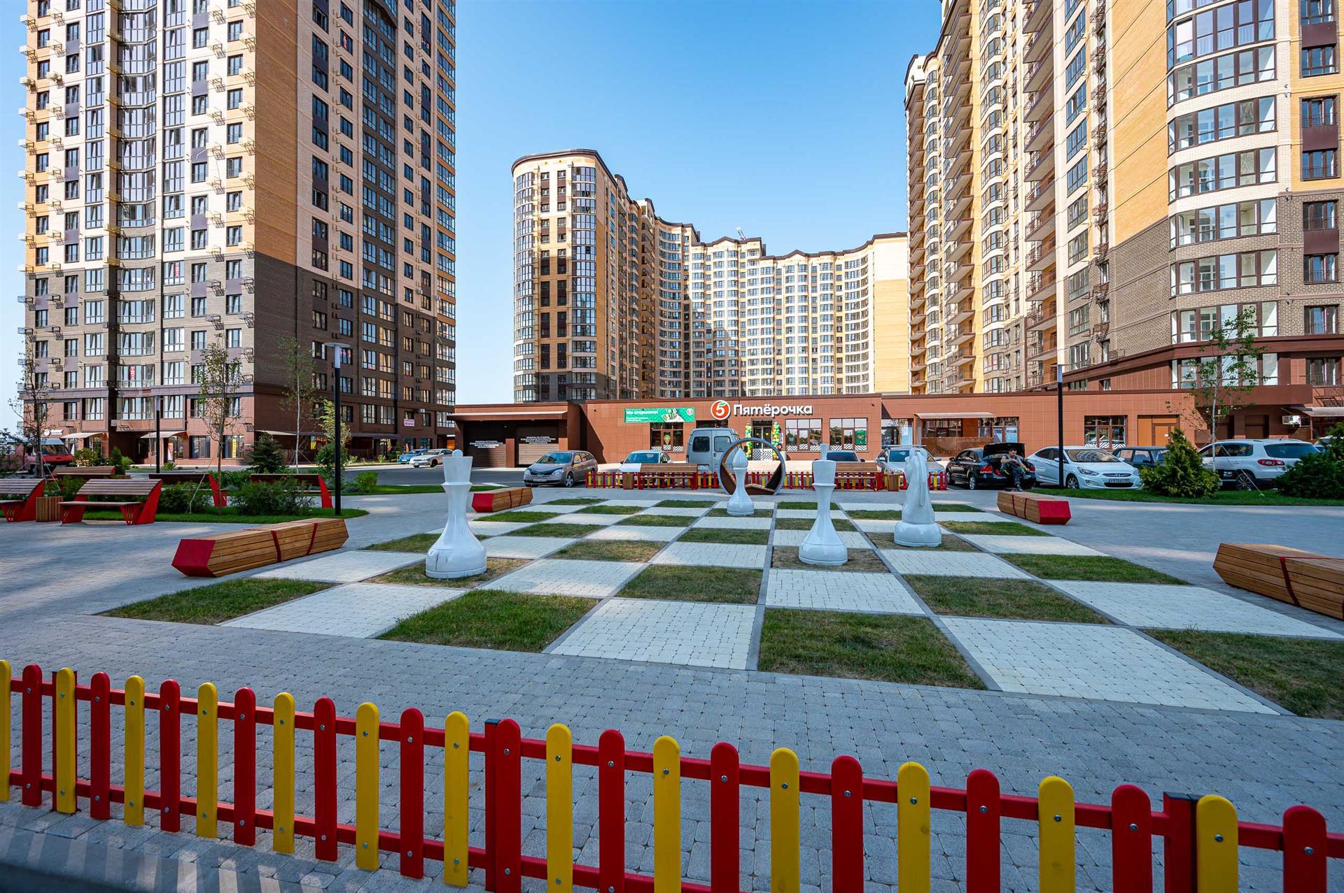 Фото №2: 1-комнатная квартира 43 м² - Краснодар, Прикубанский внутригородской округ, мкр. Достояние, ул. Конгрессная, 33к1