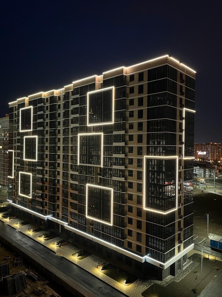 Фото №2: 1-комнатная квартира 35 м² - Краснодар, жилой комплекс Самолёт, отделение № 2 Агрофирмы Солнечная, жилой комплекс Движение, жилой комплекс Зелёный театр, Прикубанский внутригородской округ, мкр. жилой комплекс Мой Город, ул. Западный Обход, 39