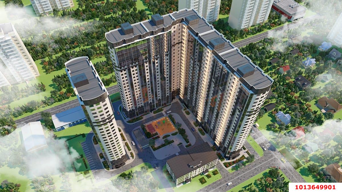 Фото №6: 1-комнатная квартира 38 м² - Краснодар, ЖК Маршал, Западный внутригородской округ, Фестивальный, мкр. жилой комплекс Маршал, ул. Гаражная, 87