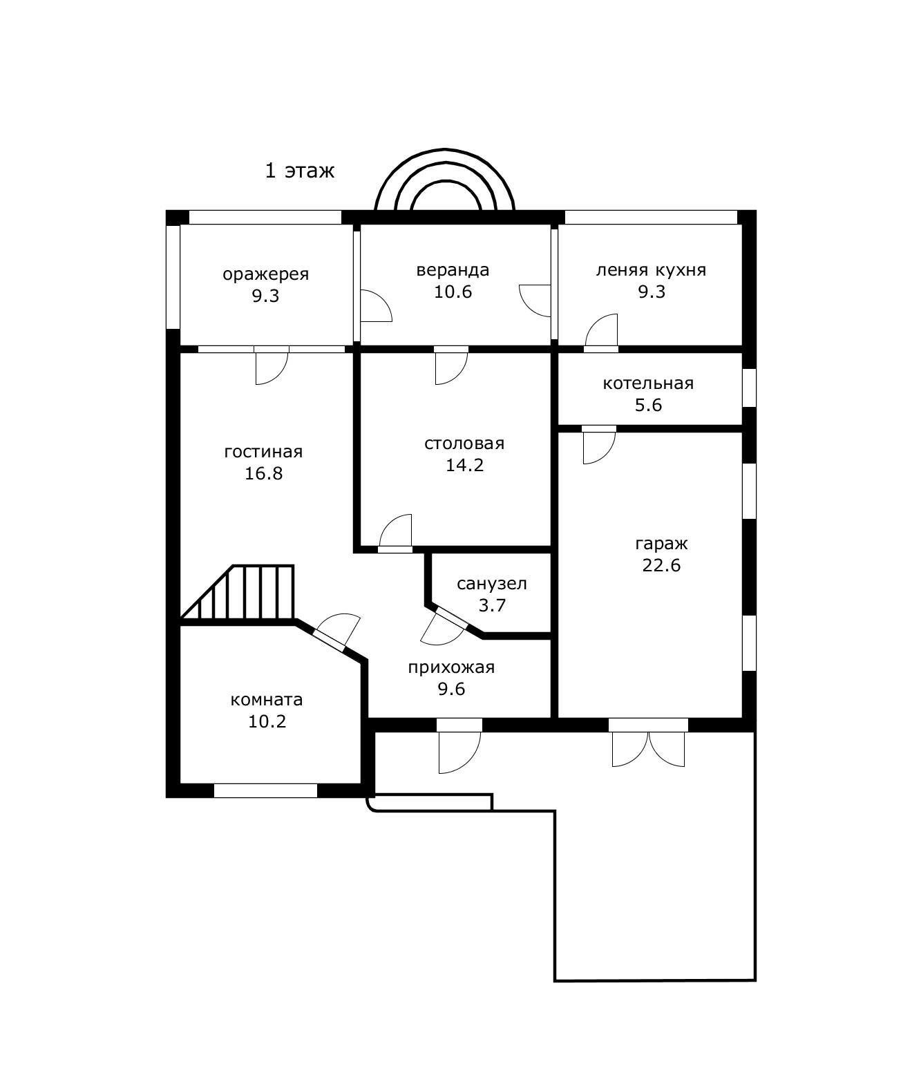 Фото №30: Дом 172 м² + 8 сот. - Лорис, ул. Элитная, 31