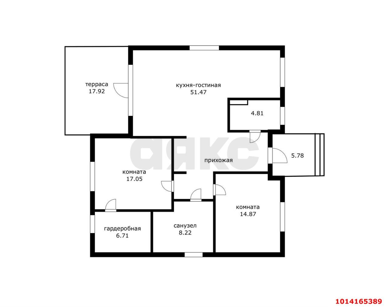 Фото №6: Дом <span class="whitespace-nowrap">120 м²</span> <span class="whitespace-nowrap">+ 6 сот.</span>, <span class="whitespace-nowrap">1 эт.</span> - Козет, ул. Шоссейная