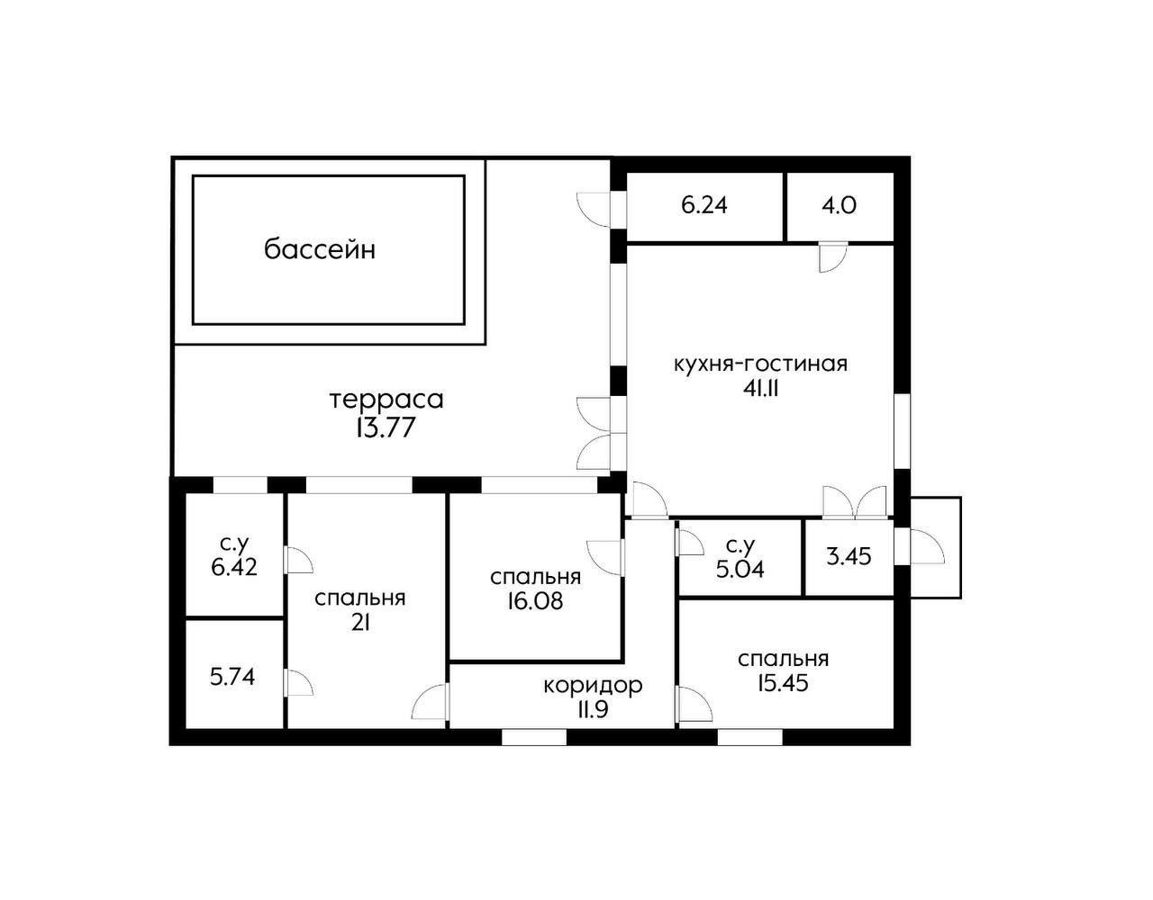 Фото №17: Дом 145 м² + 7.4 сот. - Новый, ул. Шоссейная