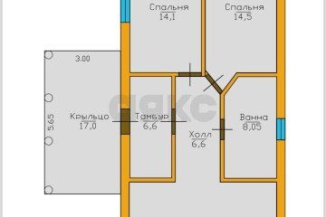 Фото №2: Дом 95 м² - Российский, мкр. жилой комплекс Вилла Роз, ул. Бисерная, 22