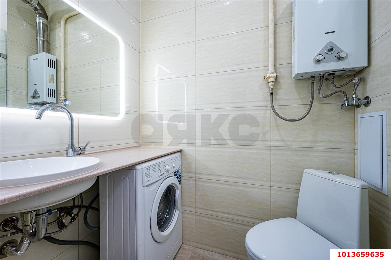 Фото №10: 3-комнатная квартира 61 м² - Краснодар, Камвольно-суконный Комбинат, пр-д 1-й Онежский, 7