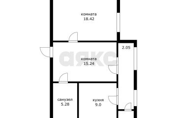 Фото №1: 2-комнатная квартира 50 м² - Краснодар, мкр. Славянский, ул. Красных Партизан, 79