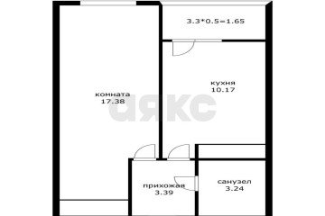 Фото №2: 1-комнатная квартира 34 м² - Краснодар, мкр. Славянский, ул. Заполярная, 39к2