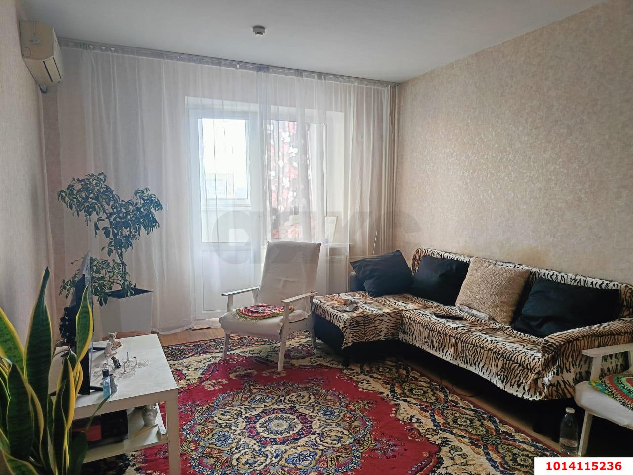 Фото №1: 2-комнатная квартира 53 м² - Краснодар, Микрохирургии глаза, ул. Академика Лукьяненко, 10
