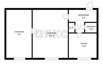 Фото №3: 2-комнатная квартира 32 м² - Краснодар, мкр. Фестивальный, ул. имени Дзержинского, 119