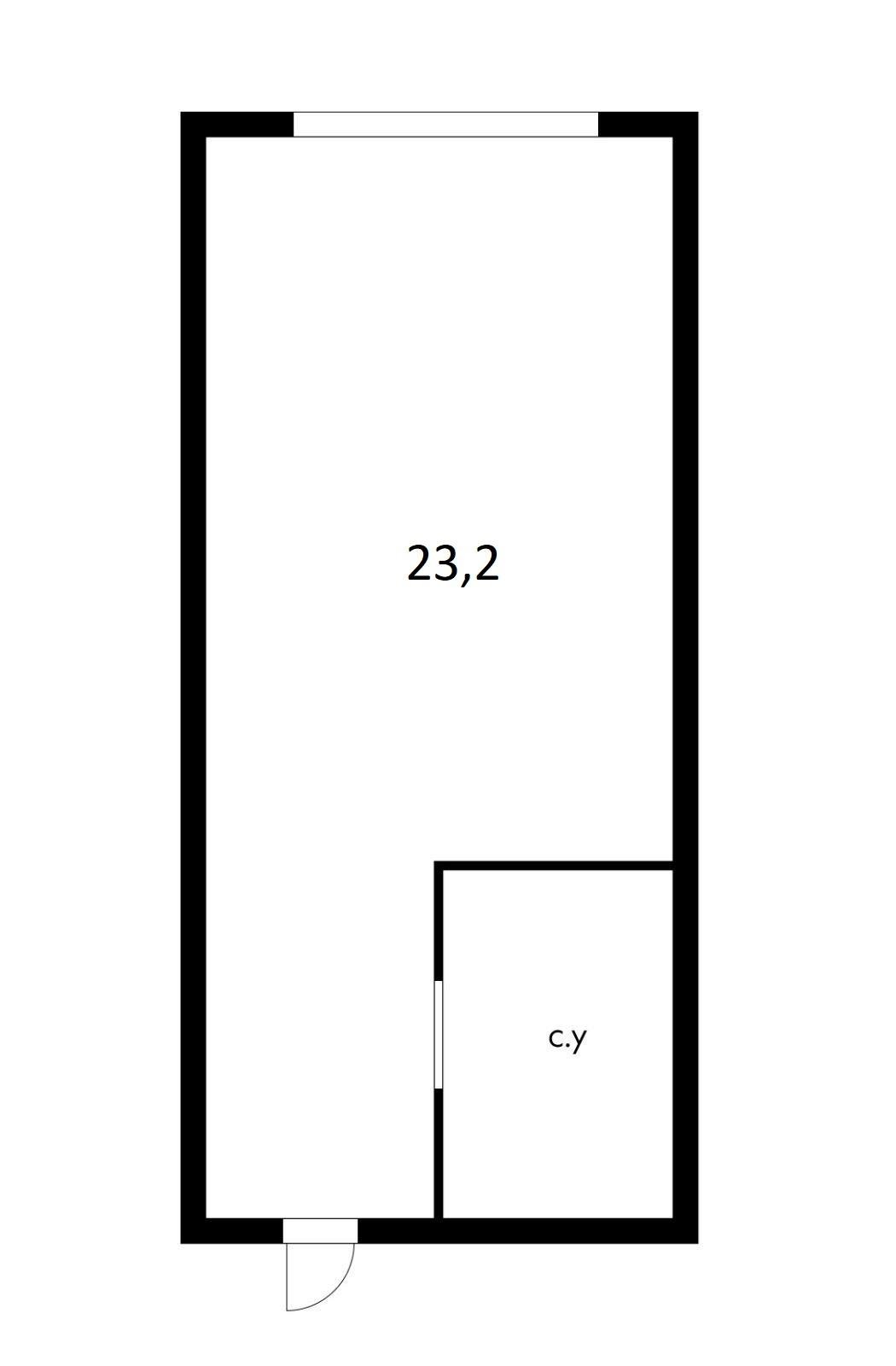 Фото №4: Студия 23 м² - Российский, мкр. Прикубанский внутригородской округ, ул. Бигдая, 12