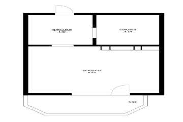 Фото №2: Студия 24 м² - Краснодар, мкр. Светлоград, ул. Красных Партизан, 1/4к15