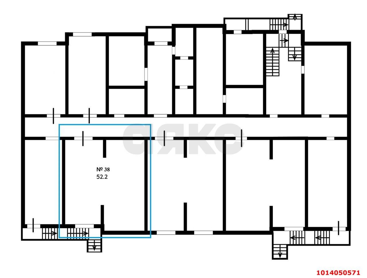 Фото №2: Торговое помещение 52 м² - Краснодар, ЖК Покровский, Покровка, Центральный внутригородской округ, жилой комплекс Покровский, мкр. Центральный, ул. Березанская, 89