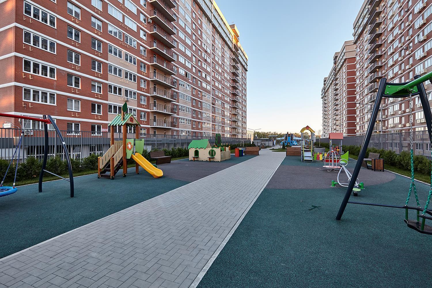 Фото №7: 1-комнатная квартира 35 м² - Краснодар, Прикубанский внутригородской округ, мкр. жилой комплекс Самолёт, ул. Западный Обход, 39/2