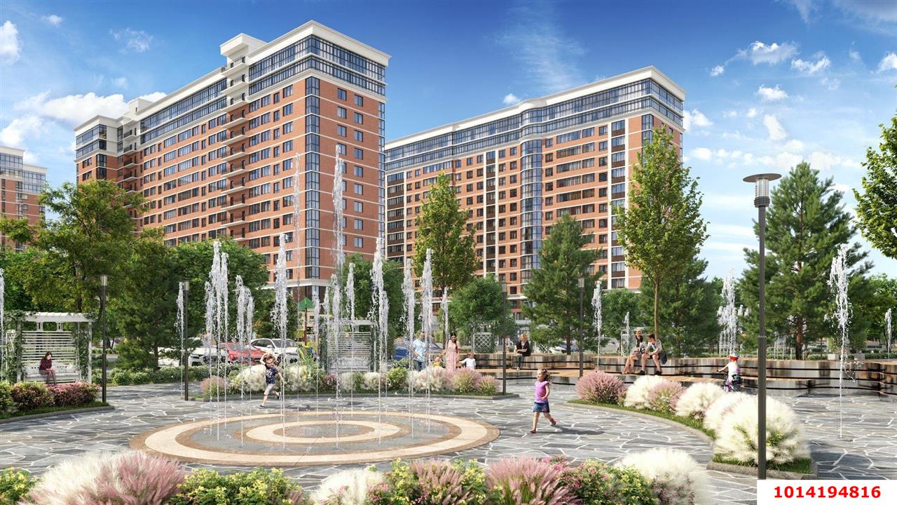 Фото №6: 1-комнатная квартира 35 м² - Краснодар, Прикубанский внутригородской округ, мкр. жилой комплекс Самолёт-3, ул. Ивана Беличенко, 85