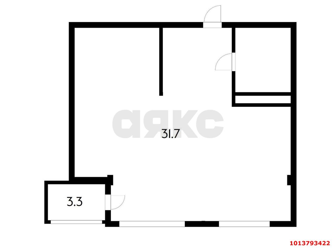 Фото №10: 1-комнатная квартира 41 м² - Краснодар, жилой комплекс Европа-Сити, ул. Античная, 6
