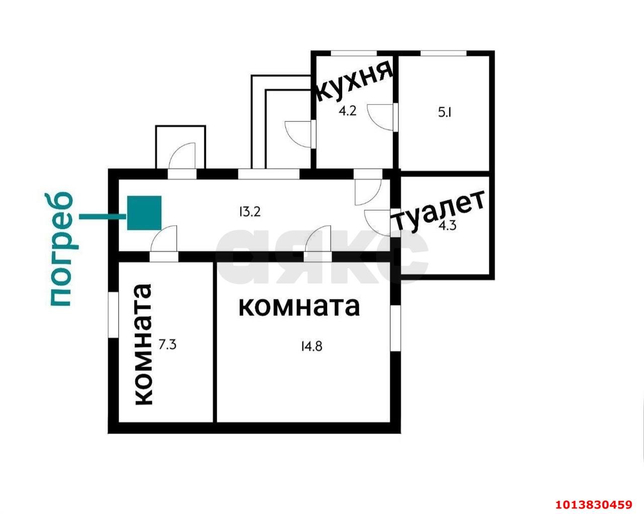 Фото №18: Часть дома 72 м² + 1.7 сот. - Краснодар, 40 лет Победы, ул. Красных Зорь, 67