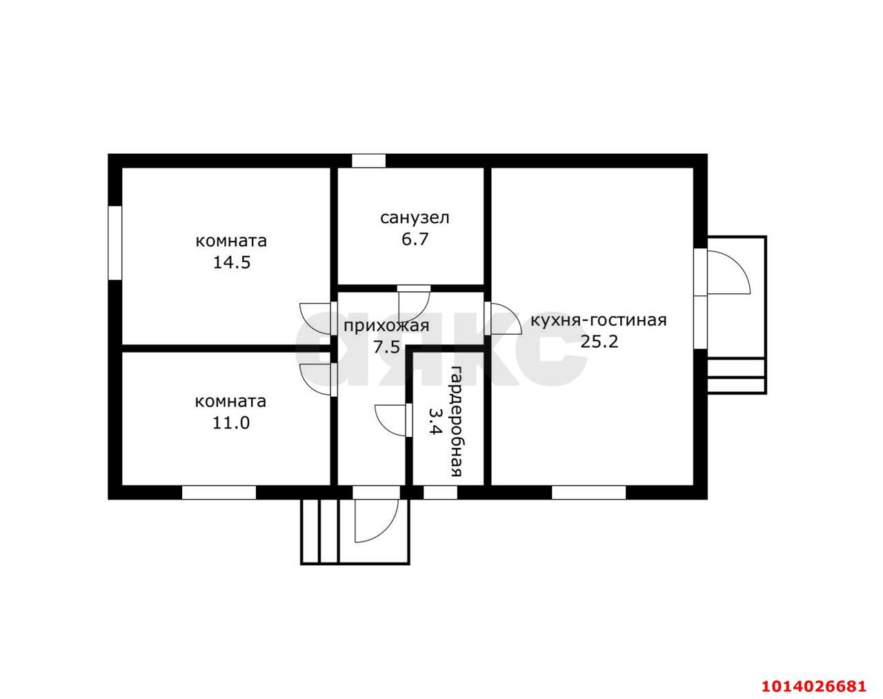 Фото №11: Дом 71 м² + 2.4 сот. - Краснодар, Прикубанский внутригородской округ, пр-д 7-й Чукотский