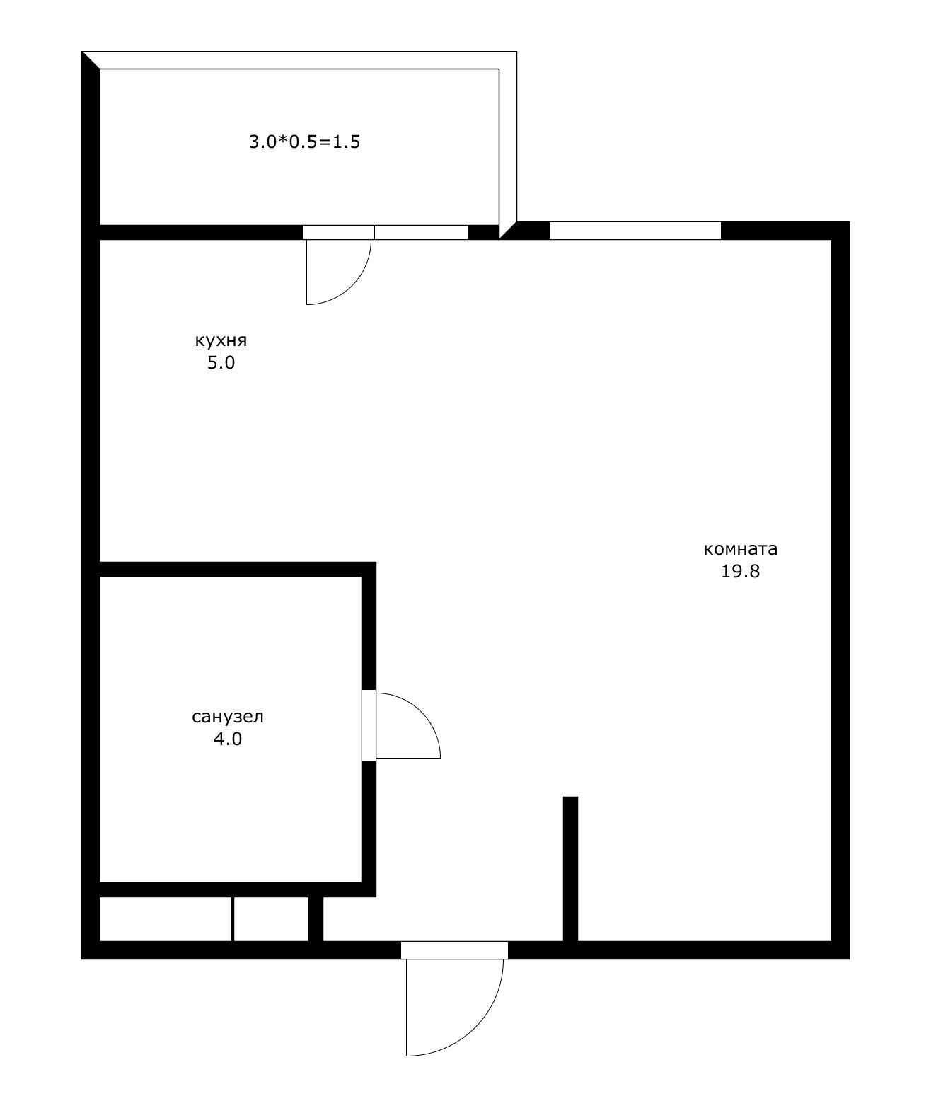 Фото №8: Студия 31 м² - Краснодар, ЖК Красная Площадь, Прикубанский внутригородской округ, мкр. жилой комплекс Нeo-квартал Красная Площадь, ул. им. Мурата Ахеджака, 12