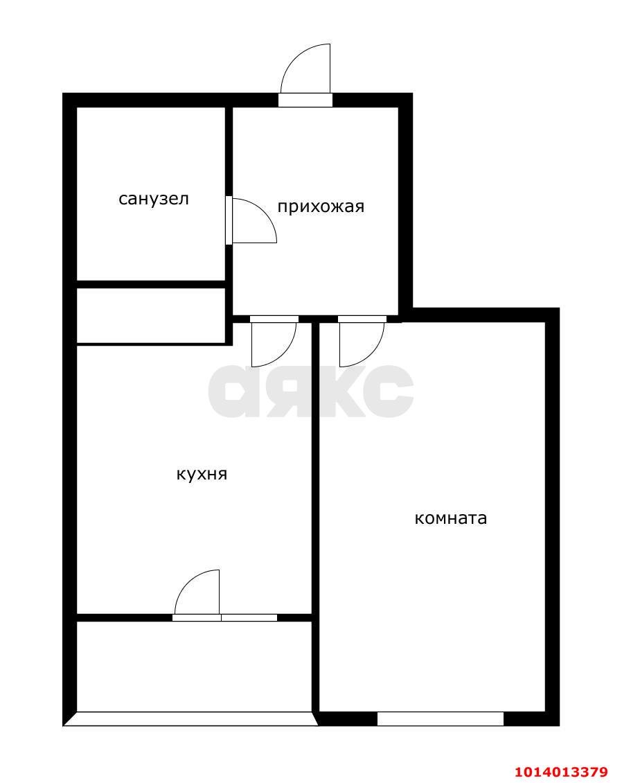 Фото №5: 1-комнатная квартира 38 м² - Знаменский, Родные Просторы, ул. Природная, 10Бк9