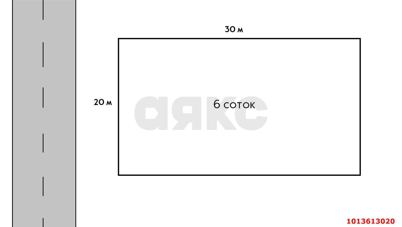 Фото №6: Земельный участок 6 сот. - Рублёвский-2, мкр. Карасунский внутригородской округ, ул. Крайняя, 37