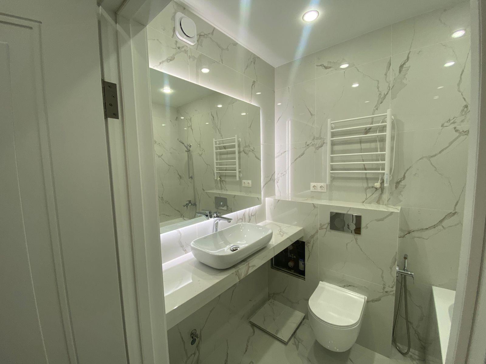 Фото №7: 1-комнатная квартира 42 м² - Краснодар, ЖК Маршал, жилой комплекс Маршал, Западный внутригородской округ, мкр. Фестивальный, ул. Гаражная, 87