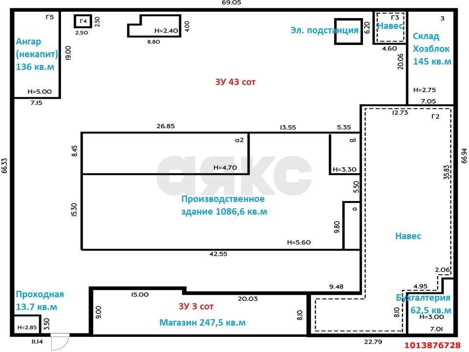 Фото №5: Производственное помещение 1308 м² - Платнировская, ул. Советская, 220