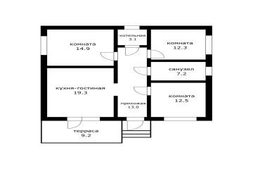Фото №2: Дом 85 м² - Елизаветинская, ст Башмачок, ул. Клубничная