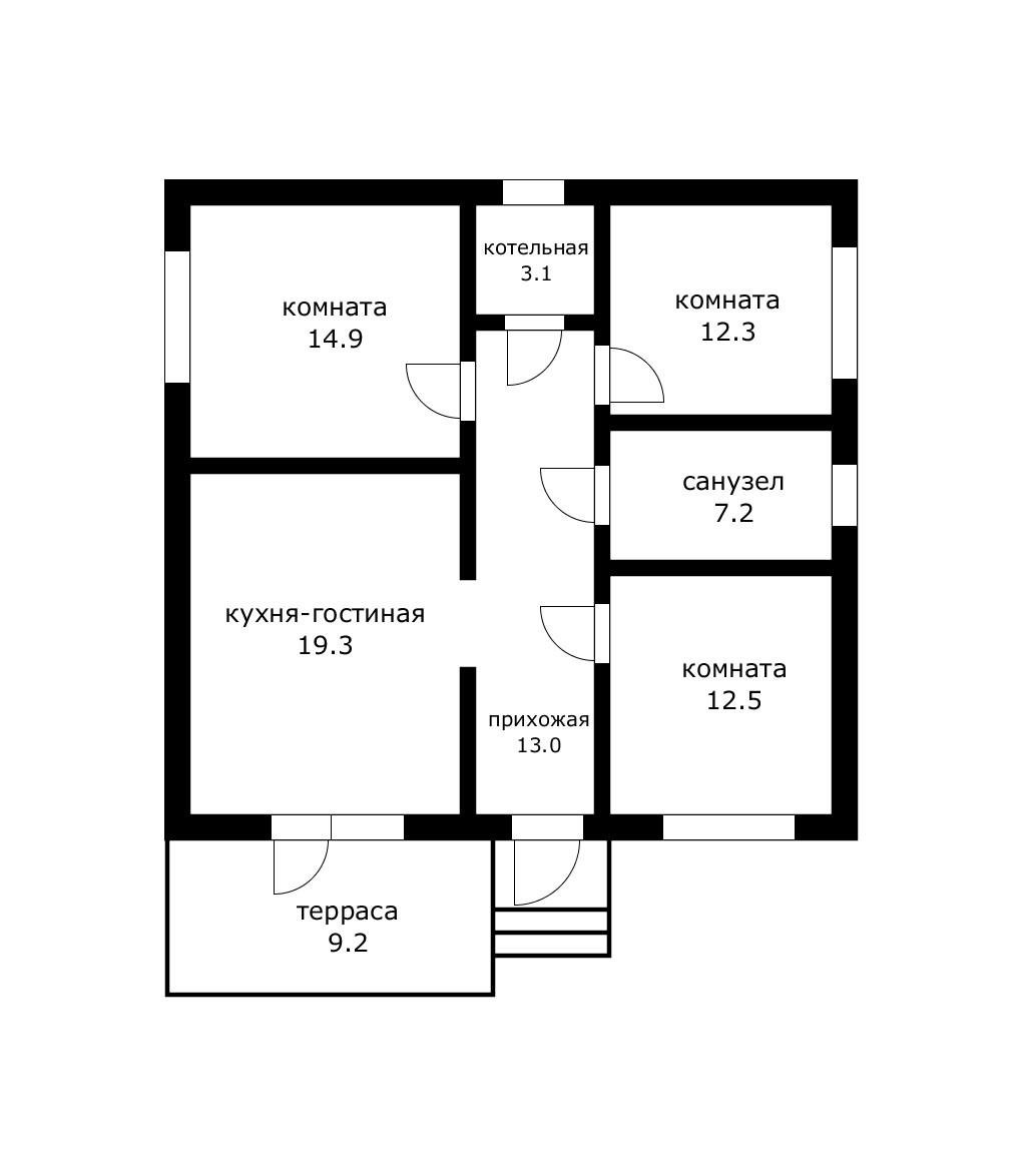 Фото №2: Дом 85 м² + 4 сот. - Елизаветинская, ул. Клубничная