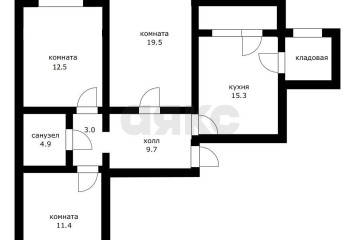 Фото №2: 3-комнатная квартира 78 м² - Краснодар, мкр. Юбилейный, ул. Бульварное Кольцо, 18