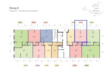 Фото №3: Коммерция 46 м² - Краснодар, мкр. жилой комплекс Друзья, ул. имени Генерала Брусилова, 28к3