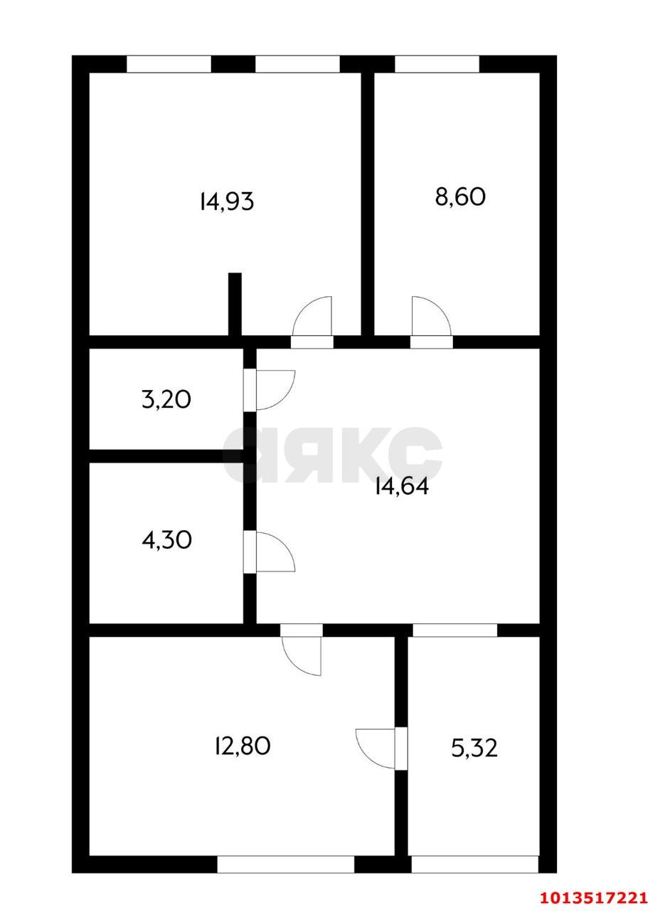 Фото №19: 3-комнатная квартира 70 м² - Краснодар, Кожзавод, ул. Каляева, 6