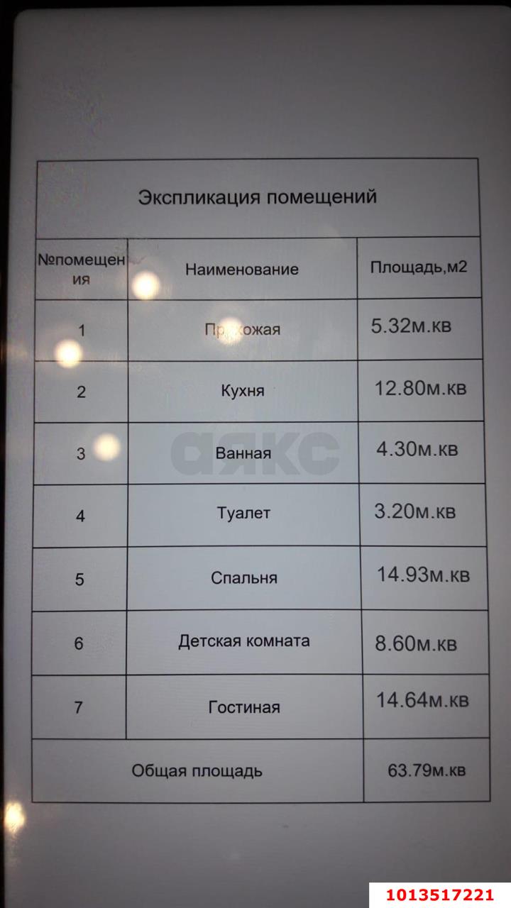 Фото №20: 3-комнатная квартира 70 м² - Краснодар, Кожзавод, ул. Каляева, 6