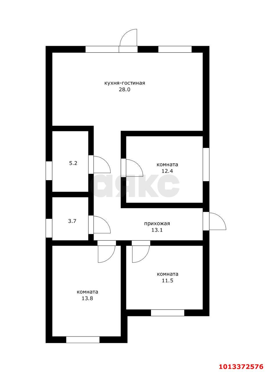 Фото №1: Дом 87 м² + 4 сот. - Краснодар, № 13 завода имени Седина, ул. Клубничная, 421