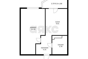Фото №2: 1-комнатная квартира 36 м² - Краснодар, мкр. Губернский, ул. им. Героя Яцкова И.В., 19